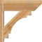 Ekena Millwork Merced Slat Rough Sawn Outlooker, Western Red Cedar, 8"W x 24"D x 24"H OUT08X24X24MRC06RWR - alternate 2